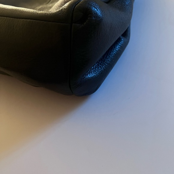 *REDUCED Coach Large Leather 3 compartment Black Purse - Picture 8 of 14